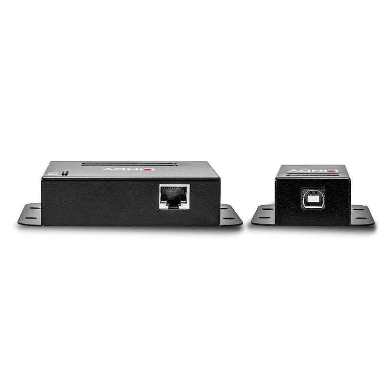 Lindy USB 2.0 Cat.6 ilgintuvas 50m 4 prievadų, siųstuvas ir imtuvas