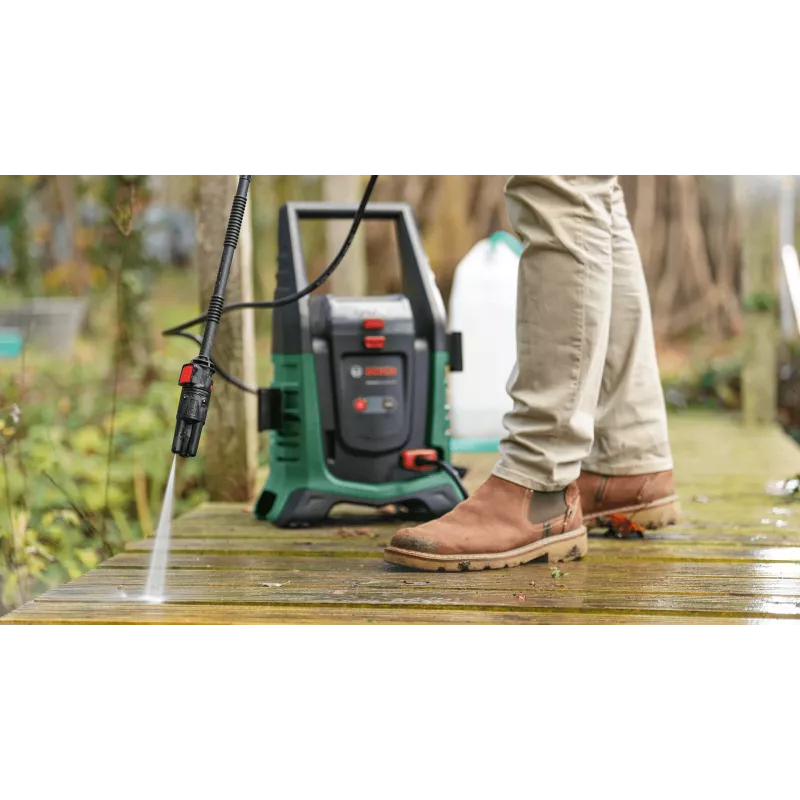 Bosch UniversalAquatak 36V-100 belaidis aukšto slėgio ploviklis – 100 bar, 36V baterija
