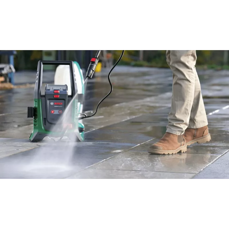 Bosch UniversalAquatak 36V-100 belaidis aukšto slėgio ploviklis – 100 bar, 36V baterija