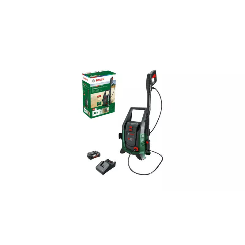 Bosch UniversalAquatak 36V-100 belaidis aukšto slėgio ploviklis – 100 bar, 36V baterija
