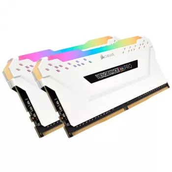 CORSAIR Vengeance 32GB DDR4 2666MHz 2x16GB C16 atminties rinkinys - Baltas