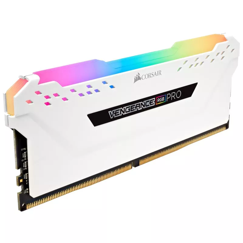 CORSAIR Vengeance 32GB DDR4 2666MHz 2x16GB C16 atminties rinkinys - Baltas