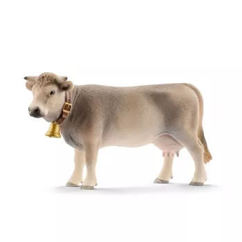 Schleich FARM WORLD Braunvieh karvė, 3 m., Ūkis, ūkio gyvūnai / žaislai, Įvairiaspalvis, Plastikas, 1 vnt.