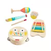 Mattel muzikos dovanų rinkinys su mediniais instrumentais mažiems vaikams