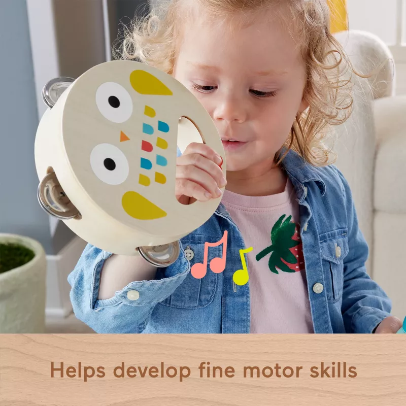 Mattel muzikos dovanų rinkinys su mediniais instrumentais mažiems vaikams