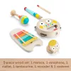 Mattel muzikos dovanų rinkinys su mediniais instrumentais mažiems vaikams