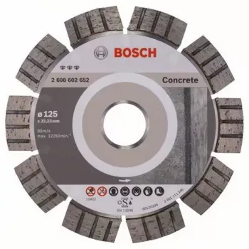 Pjovimo diskas betonui Bosch 125 mm 22.2 mm 2 608 602 652
