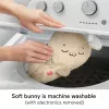 Fisher-Price Soothe & Settle Bunny – minkštas zuikis su garsais ir judesiu