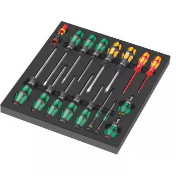 Atsuktuvų rinkinys Wera 05150101001, plotis 344 mm, ilgis 392 mm