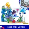 MEGA Pokémon Vandens nuotykių konstravimo rinkinys su 3 veikėjų figūrėlėmis (319 dalių) vaikams