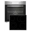 Beko BBUE12020X – komplektas su keramine kaitlente ir elektrine orkaite