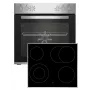 Beko BBUE12020X – komplektas su keramine kaitlente ir elektrine orkaite