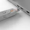 Lindy USB prievadų užraktų rinkinys 4 vnt., oranžinė spalva