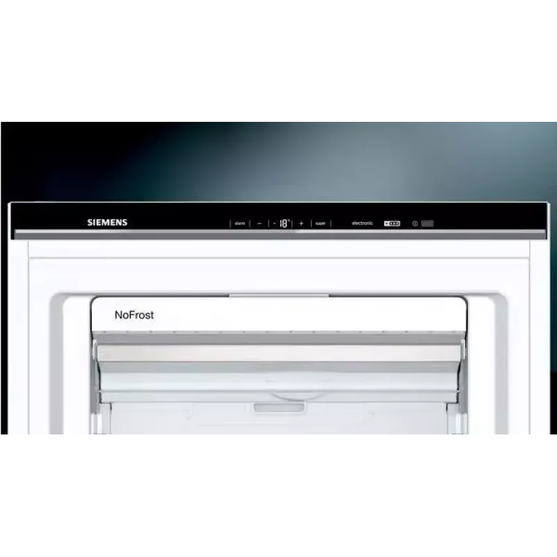 Siemens iQ500 GS58NAWDV šaldiklis Stalviršinis šaldiklis Laisvai pastatomas 366 L Baltas