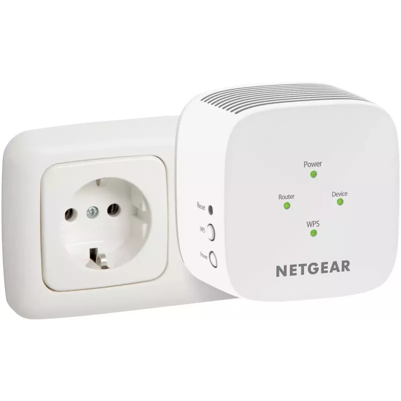 NETGEAR EX6110 WiFi stiprintuvas AC1200 Dual Band baltas