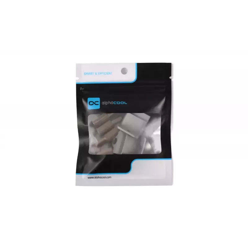 Alphacool 13538 tvirtinimo rinkinys aliuminis sidabrinis 19,8x19x20mm