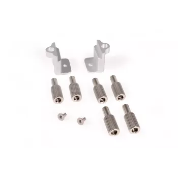 Alphacool 13538 tvirtinimo rinkinys aliuminis sidabrinis 19,8x19x20mm
