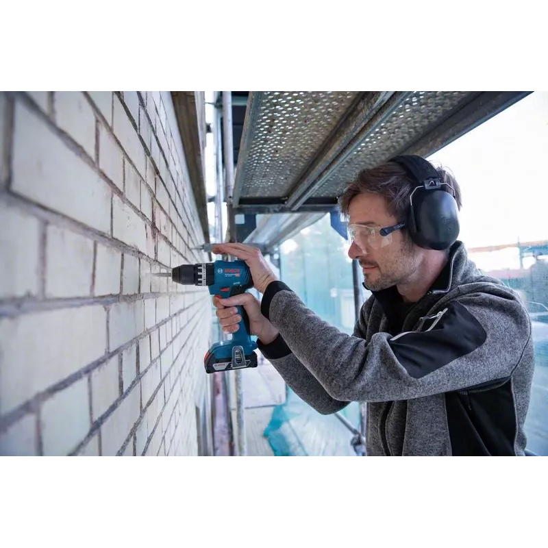Bosch GSB 18V-45 Professional gręžtuvas su smūgiu, 18 V, 3,5 cm medžiui, 1 cm plienui