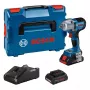 Bosch GDS 18V-450 HC Professional akumuliatorinis smūginis suktuvas 2300 RPM juodas, mėlynas