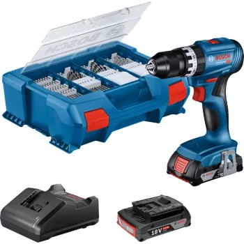 Bosch GSB 18V-45 gręžtuvas-suktuvas 1900 RPM juodas, mėlynas