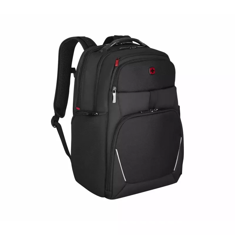 Kuprinė Wenger SwissGear Meteor juoda, 17 colių, iš perdirbto PET
