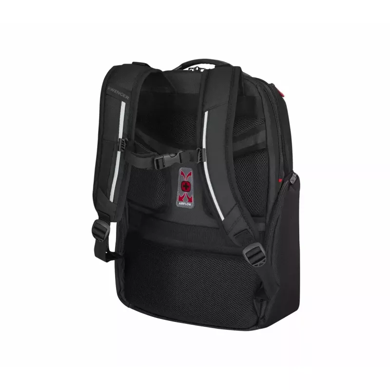Kuprinė Wenger SwissGear Meteor juoda, 17 colių, iš perdirbto PET