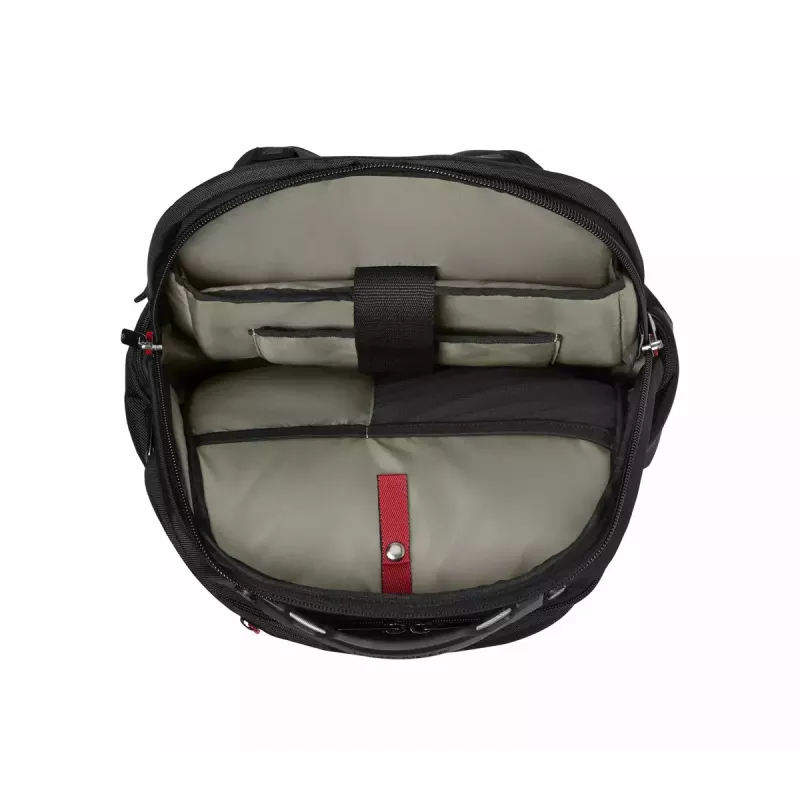 Kuprinė Wenger SwissGear Meteor juoda, 17 colių, iš perdirbto PET