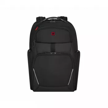 Kuprinė Wenger SwissGear Meteor juoda, 17 colių, iš perdirbto PET