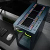 PC korpusas Montech SKY TWO Midi Tower mėlynas
