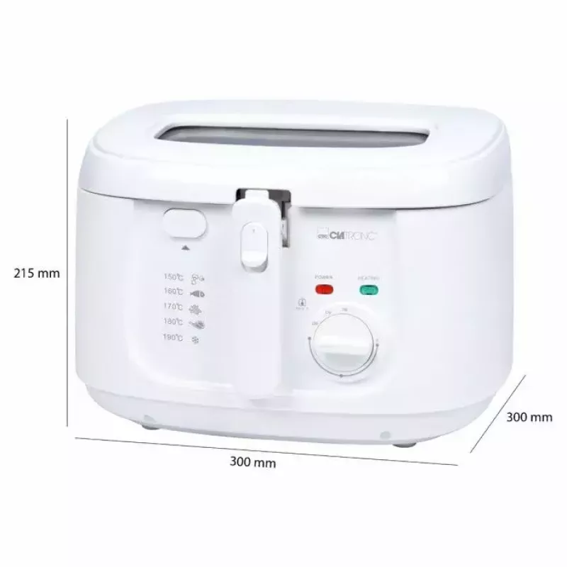 Gruzdintuvė Clatronic FR 3771 2,5 l 1800 W Balta