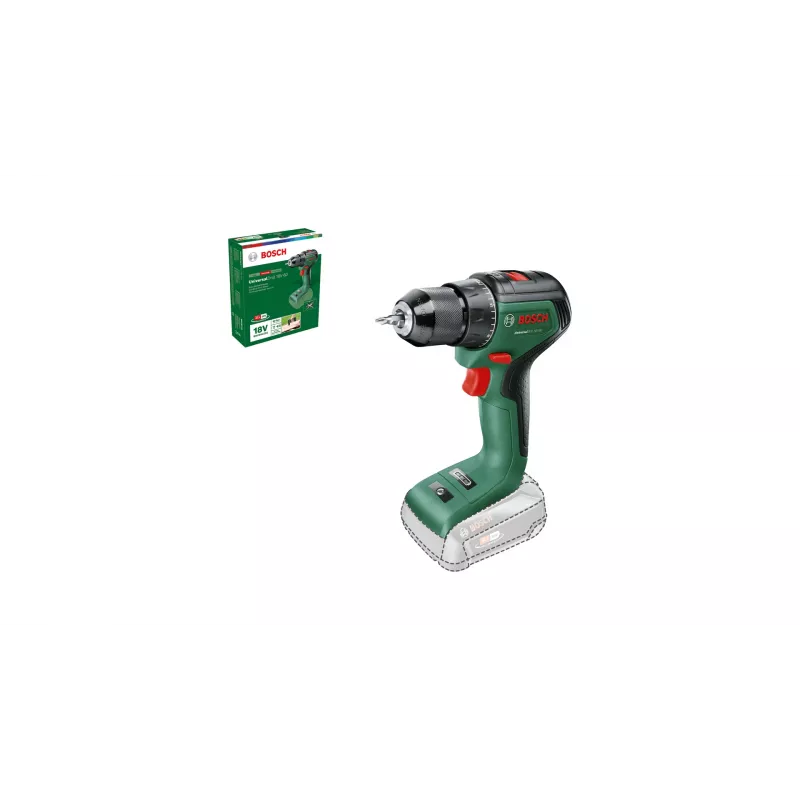 Bosch Universal Drill 18V-60 belaidis gręžtuvas-suktuvas 1900 RPM 1,3 kg juodas, žalias