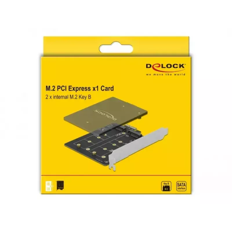 Vidinė M.2 adapterio plokštė DeLOCK 90432