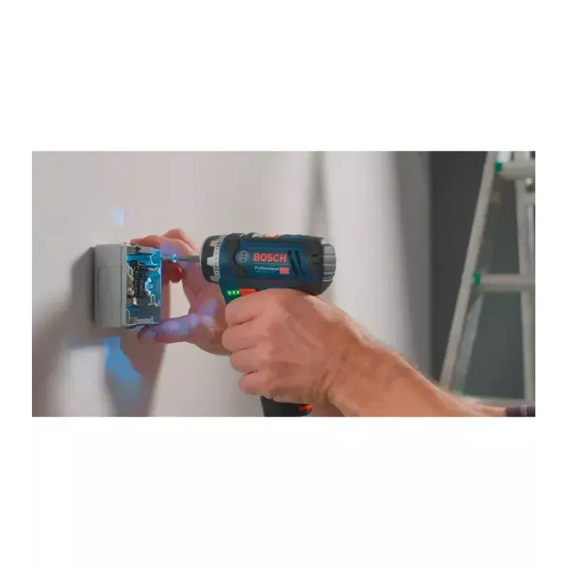 Bosch GSR 12V-15 FC Professional belistinis gręžtuvas 600 g juoda, mėlyna