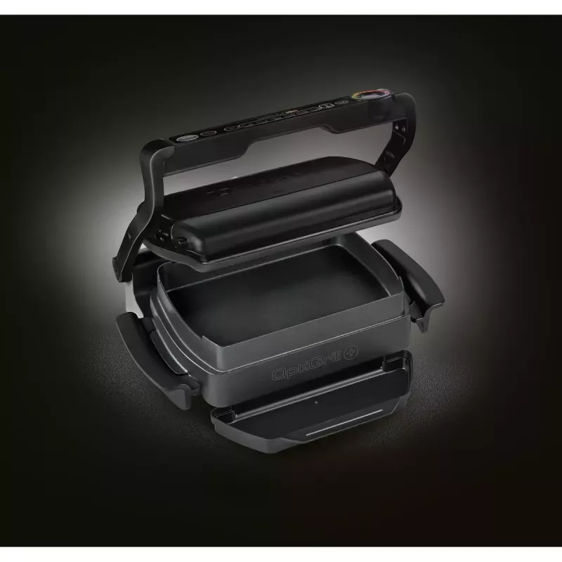 Kontaktinė keptuvė Tefal GC7148 – 2000 W, nerūdijančio plieno korpusas, stačiakampė, reguliuojamas termostatas, grotelinis paviršius, 365×365×175 mm