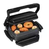 Kontaktinė keptuvė Tefal GC7148 – 2000 W, nerūdijančio plieno korpusas, stačiakampė, reguliuojamas termostatas, grotelinis paviršius, 365×365×175 mm