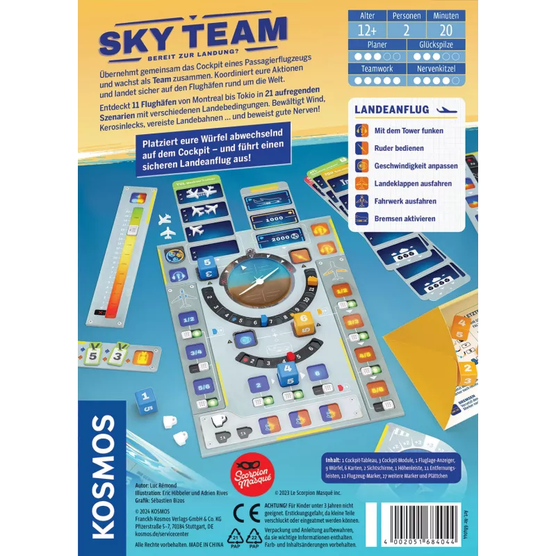 Stalo žaidimas Kosmos Sky Team