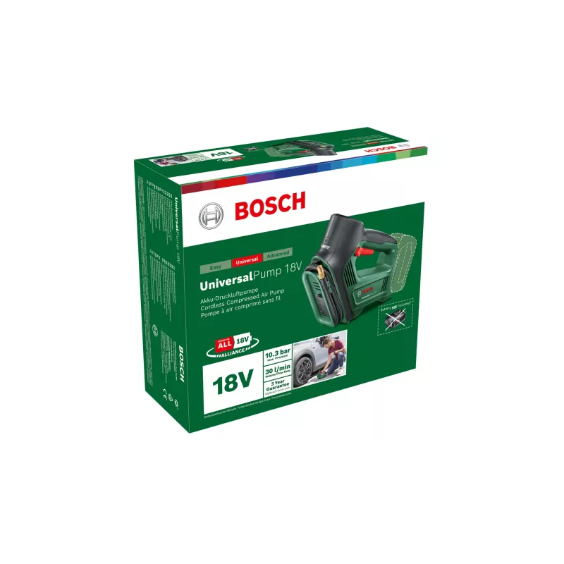 Bosch Universal Pump belaidis siurblys 10,3 bar 30 l/min