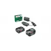 Bosch Starter-Set 18V - 2 x Akumuliatorius (2,0 Ah + 4,0 Ah) Baterijų ir įkroviklio rinkinys