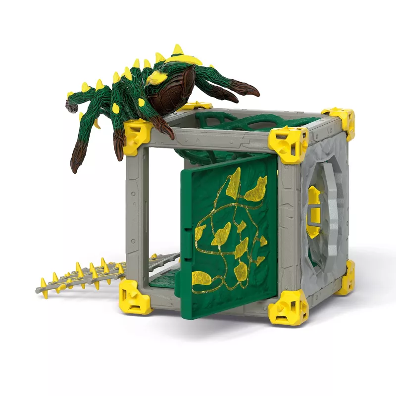 Schleich BattleCave džiunglių tarantulas – žaislinis voras su urvu