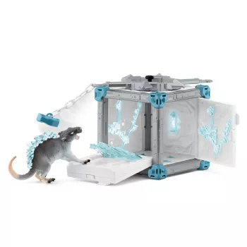 Schleich BattleCave Ledo Žiurkė, Pabaisos ir drakonai, 7+ metų, Įvairių spalvų, Plastikas