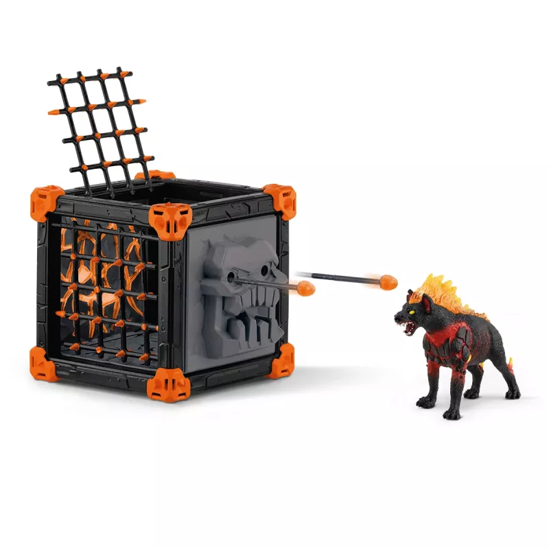 Schleich BattleCave Lava Hyena 42674 – veiksmo ir nuotykių žaidimų rinkinys