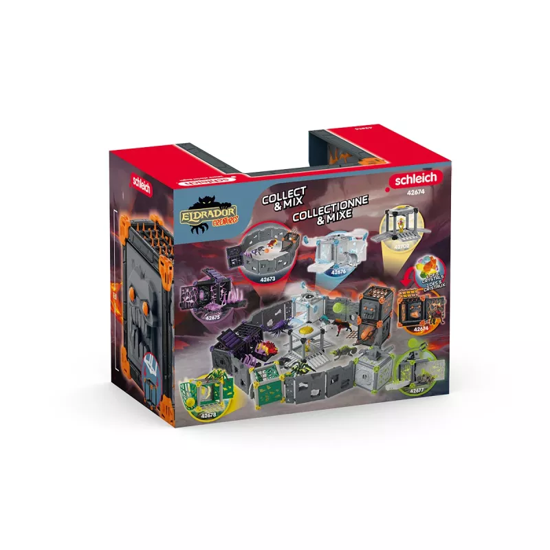 Schleich BattleCave Lava Hyena 42674 – veiksmo ir nuotykių žaidimų rinkinys