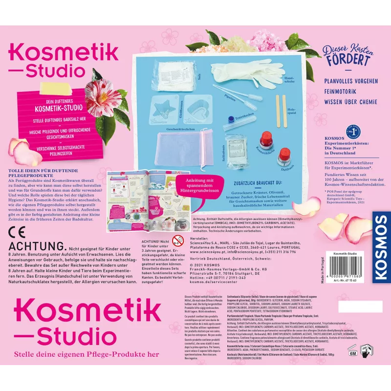Kosmos 45872856 vaikų mokslinis žaislas – eksperimentų rinkinys „Maisto gamyba“