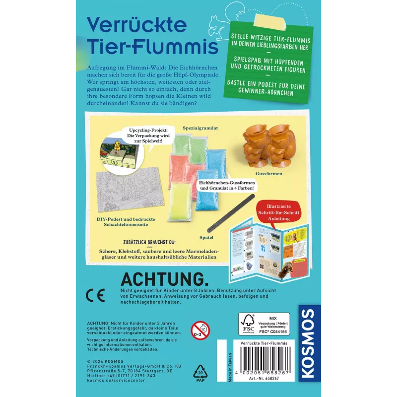 Kosmos 45496841 vaikų mokslinis žaislas – chemijos eksperimentų rinkinys