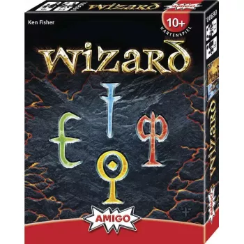 Kortų žaidimas AMIGO Wizard (model 06900) – strateginis šeimos žaidimas, nuo 10 metų, 45 min