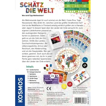 Kosmos Schätz die Welt Stalo žaidimas Edukacinis