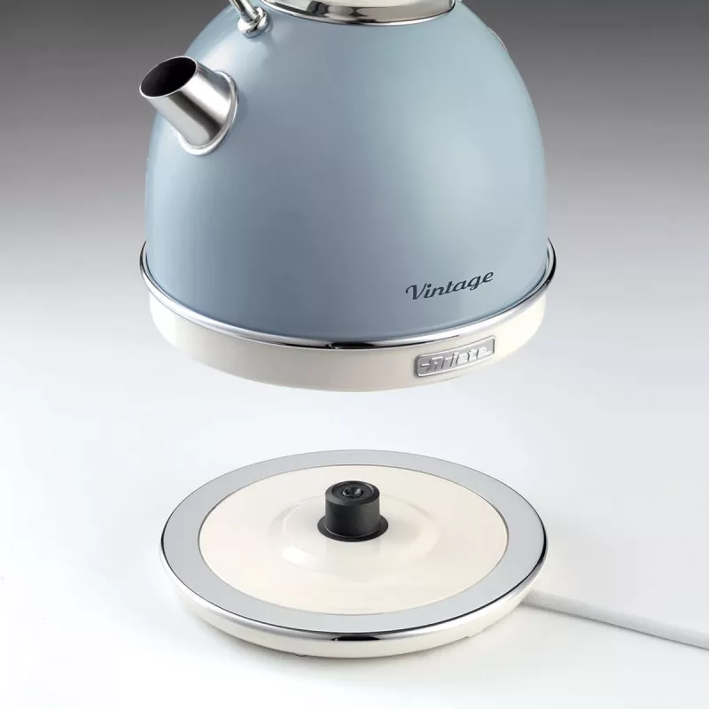 Ariete 2877 Virdulys Vintage, 1,7 L, belaidis, šviesiai mėlynas