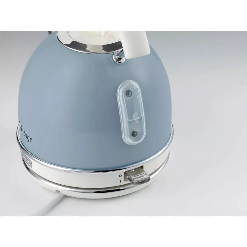 Ariete 2877 Virdulys Vintage, 1,7 L, belaidis, šviesiai mėlynas