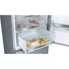 Šaldytuvas-šaldiklis Bosch Serie 6 KGE398IBP — 343 L, nerūdijantis plienas, dešinės pusės durys