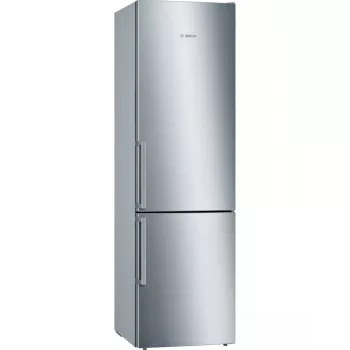 Šaldytuvas-šaldiklis Bosch Serie 6 KGE398IBP — 343 L, nerūdijantis plienas, dešinės pusės durys